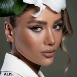 لنز طبی و رنگی آلیس براون(قهوه ای دور دار)