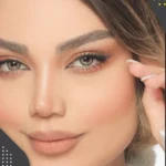 چارمینگ گرین(ترکیب سبز و عسلی روشن)