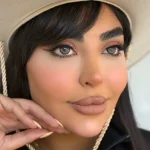لنز رنگی چشم تورین(طوسی دور مشکی)