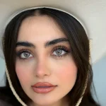 لنز رنگی چشم دل آلپی(طوسی دور دار)
