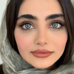 لنز رنگی چشم سن سیرو(طوسی دور مشکی)