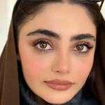 لنز رنگی طبی مسینا(عسلی قهوه ای شکلاتی)